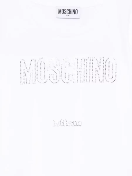 Koszulka dziecięca Moschino biała