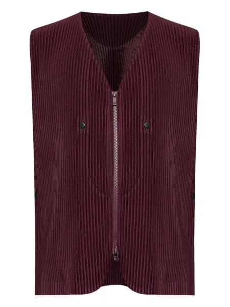 Vestă Homme Plisse Issey Miyake plisată violet