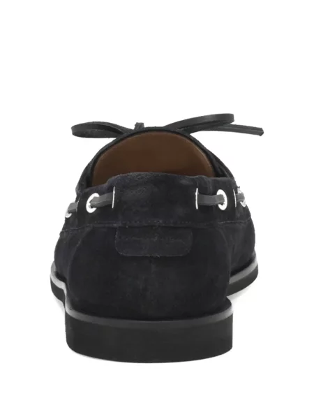 Pantofi loafer Gianvito Rossi din piele de căprioară albastru