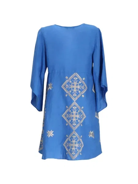 Rochie midi Greek Archaic Kori albastru
