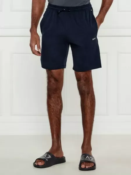 BOSS BLACK Pantaloni scurți Mix&Match negru