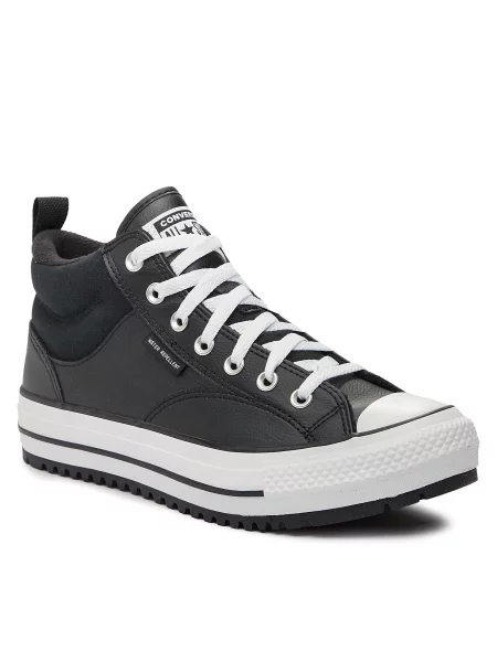 Кеды Converse в уличном стиле черные