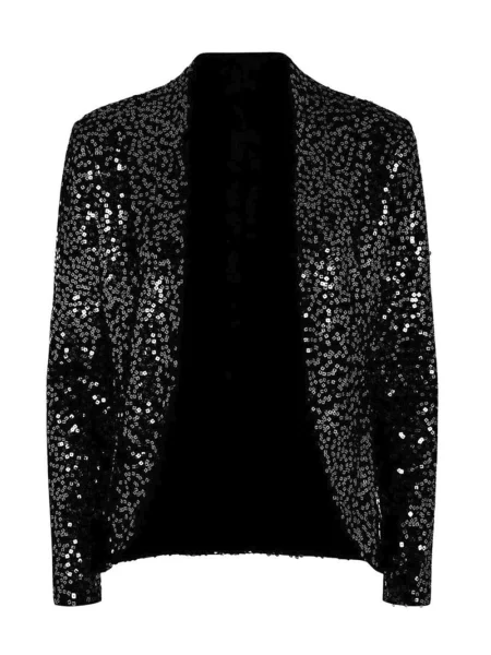 HotSquash Geacă de primăvară-toamnă negru