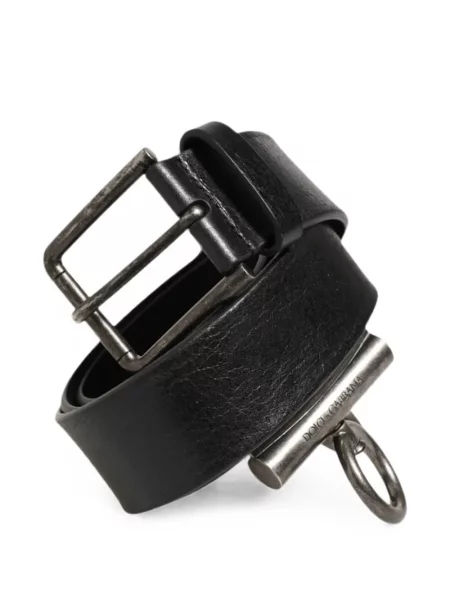 Cu centură curea Dolce & Gabbana din piele negru