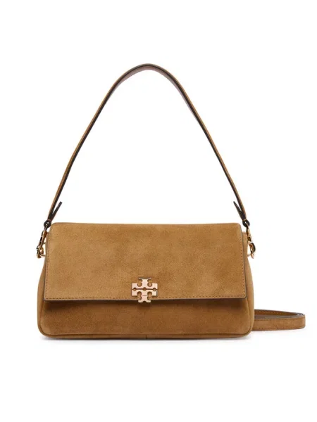 Τσάντα Tory Burch καφέ