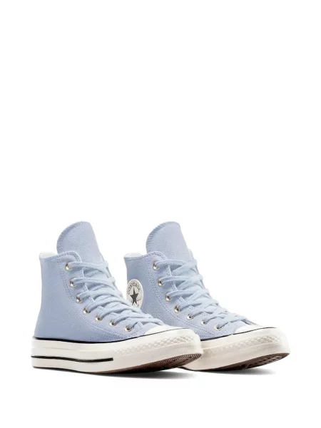 Sneakerși Converse Chuck 70 din piele de căprioară cu broderie alb