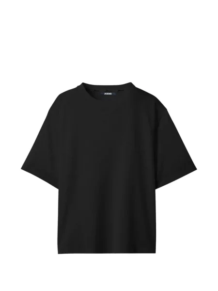 Tricou Jacquemus scurt negru