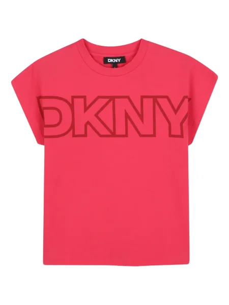 Koszulka dziecięca Dkny różowa