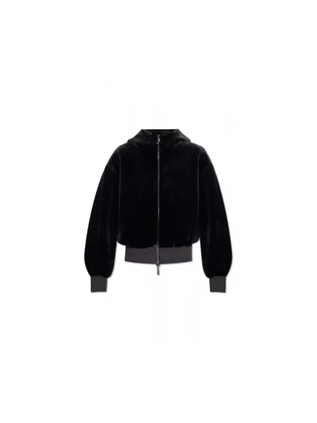 Kurtka Emporio Armani z kapturem czarna