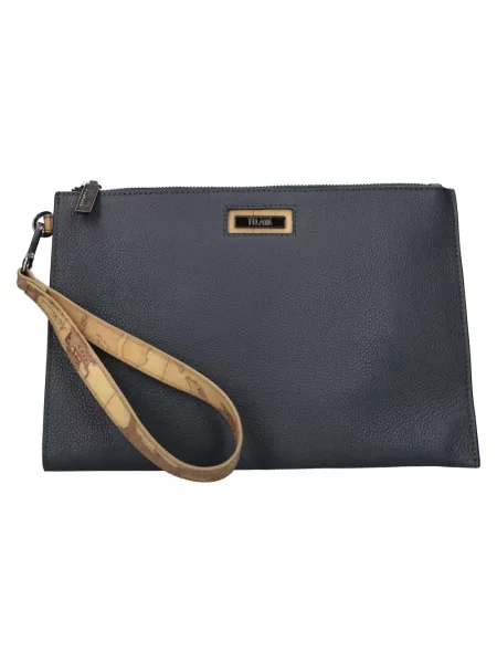 Kopertówka Alviero Martini 1a Classe skórzana niebieska