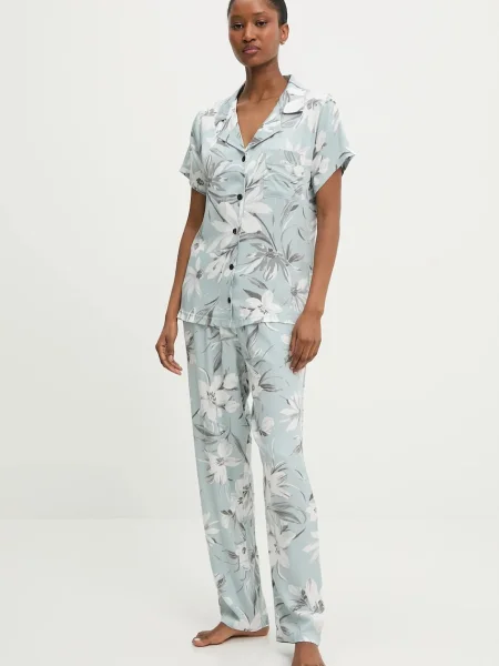 Пижама Answear.LAB дамска синьо