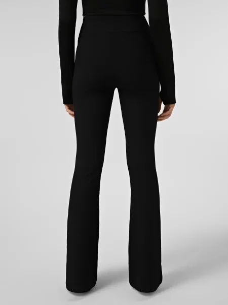 Спортивні леггінси поліамід/еластан чорний