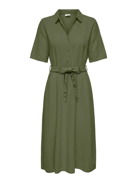 JDY Košulja haljina JDYSAY maslinasta