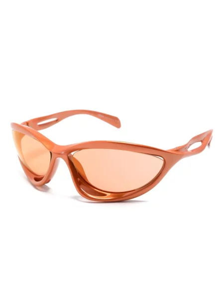 Saulės akiniai Prada Eyewear oranžinė