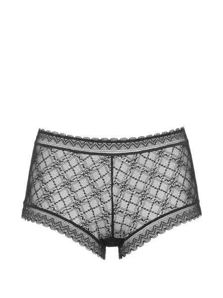 Pantaloni scurți Eres din dantelă negru
