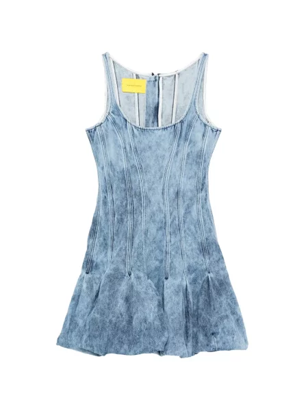 Sukienka Marques'almeida niebieska