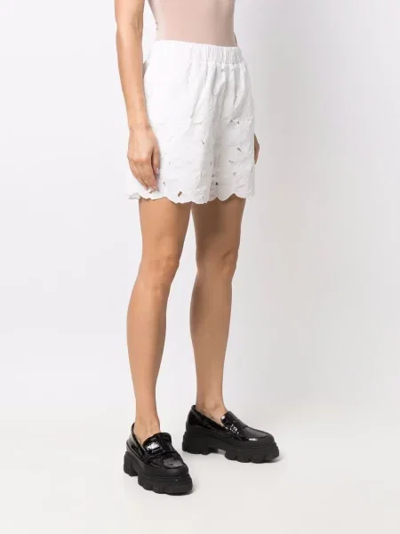 Tafta szorty Red Valentino białe