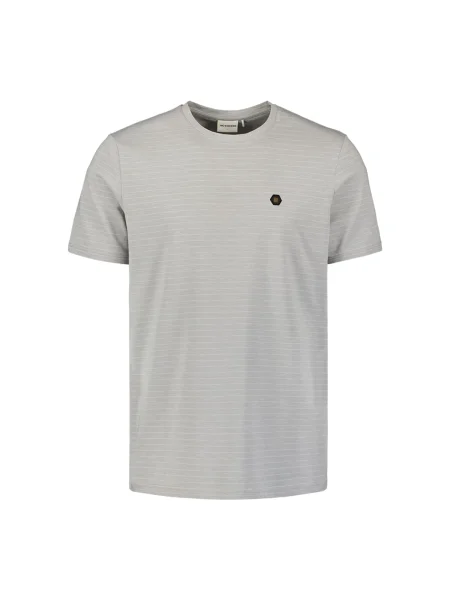 No Excess Majica siva bela