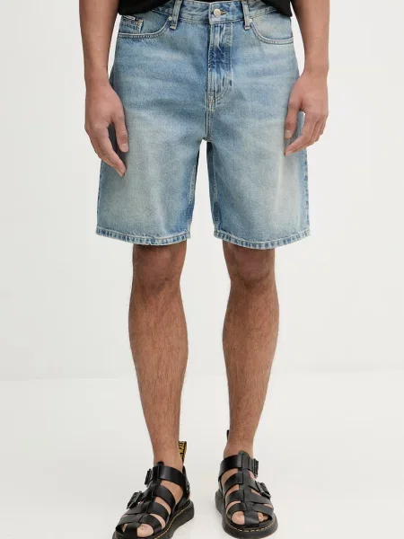 Marc O'Polo szorty jeansowe niebieskie
