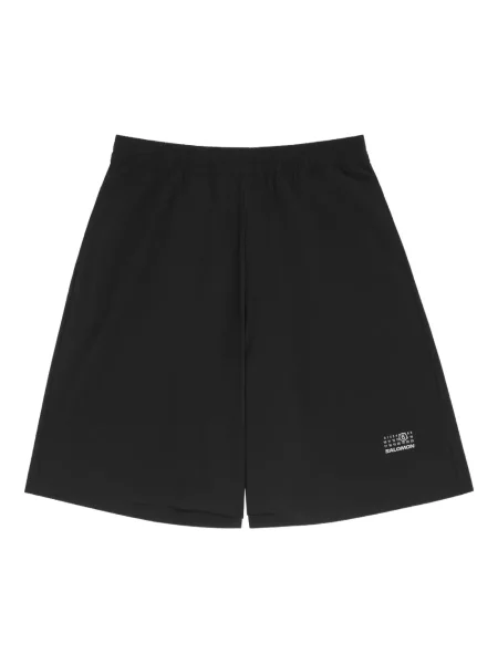 Pantaloni scurți Mm6 Maison Margiela X Salomon cu imagine negru