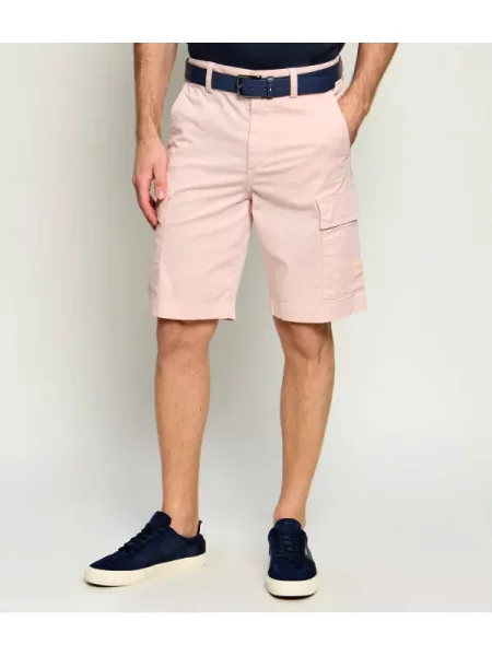 BOSS ORANGE Pantaloni scurți | Relaxed fit roz