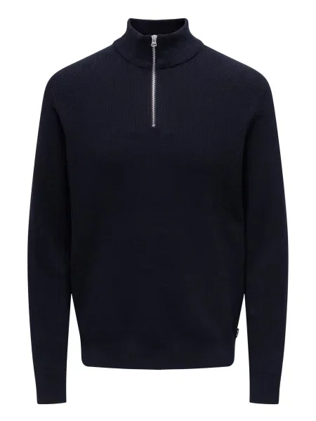 Palton Only & Sons albastru