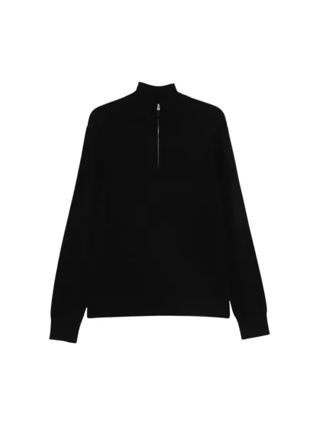 Bluza rozpinana Zegna z kaszmiru czarna