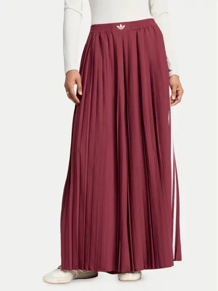 Adidas Παντελόνι φόρμας Plisse 3S Track Pants Μπορντό