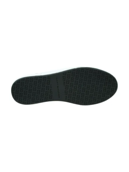 Sneakerși Tommy Hilfiger din piele negru