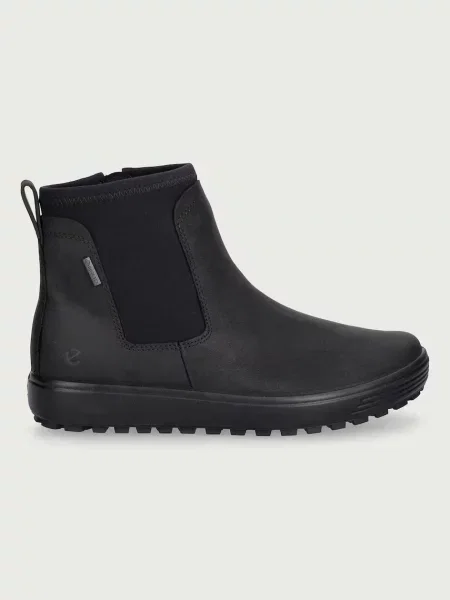 Ecco členkové čižmy dámske Soft 7 Tred W čierna