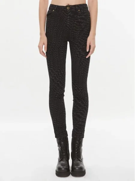 Pinko Blugi Susan Skinny Fit negru