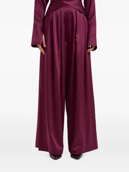 Pantaloni palazzo Danamé violet