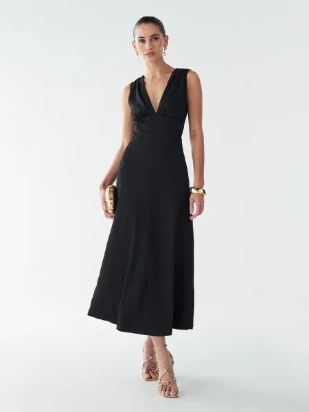 BWLDR Rochie Camile' negru