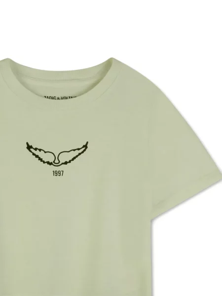Dětské tričko Zadig & Voltaire zelené