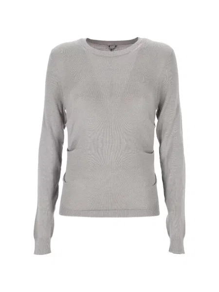 Pulover Loewe drapat gri