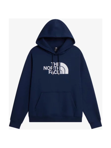 Bluza z kapturem The North Face Essential Drew Peak Regular granatowy XS niebieska