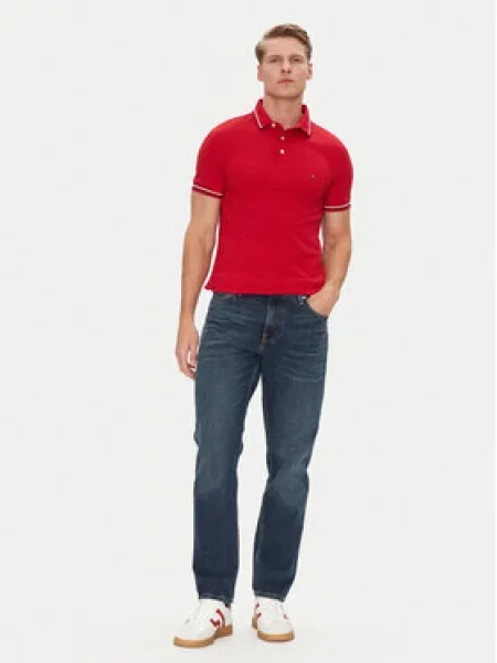 Tommy Hilfiger Polokošile Seasonal červená