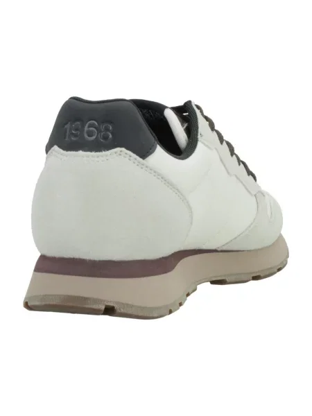 Pantofi Sun68 alb