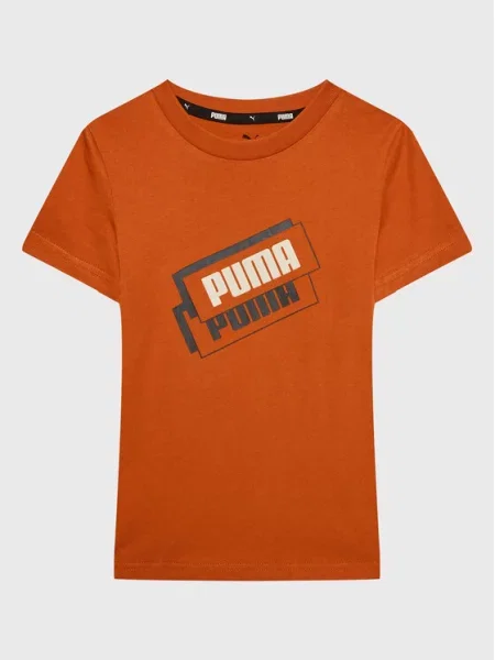 Dětské tričko Puma oranžové