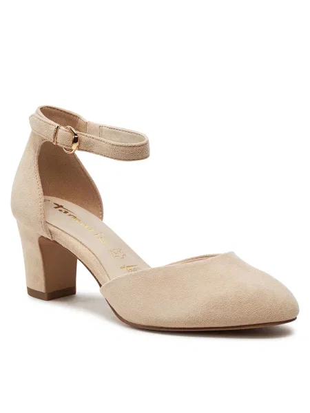 Nizki čevlji Tamaris Nude bež