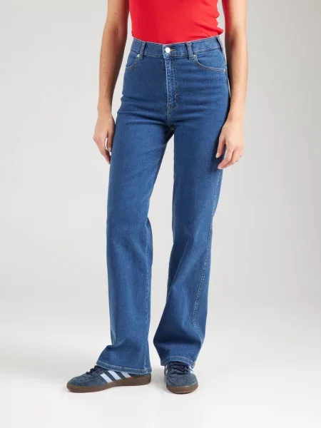 Dr. Denim Jeans Moxy denim albastru