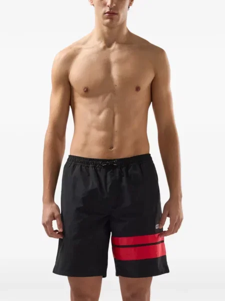 Slip de baie Gcds cu dungi negru