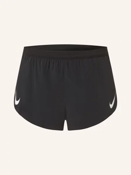 Běžecké šortky Nike AeroSwift Dri-Fit ADV black/summit white bílé