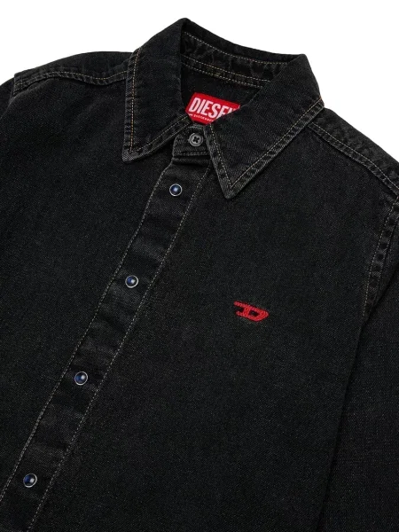 Diesel gyerek ing CSIMPLY-OVER SHIRT fekete