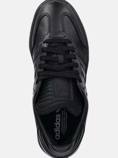 Кожаные кроссовки Adidas Originals черные