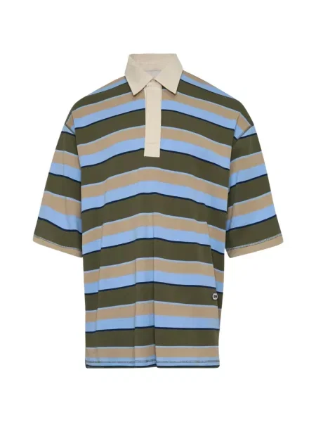 Tricou polo Ami Paris albastru