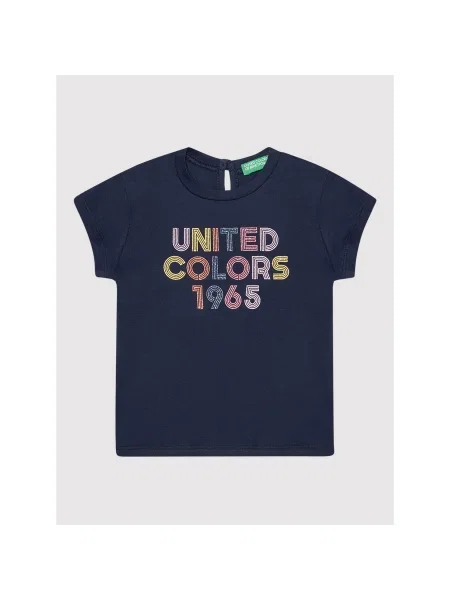 United Colors Of Benetton Póló Sötétkék Regular Fit