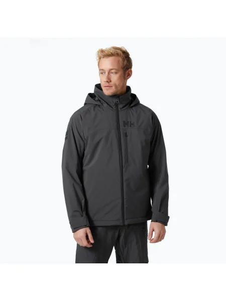 Férfi vitorlás dzseki Helly Hansen Hp Racing Lifaloft Hooded ébenfekete. Méret: XL fekete