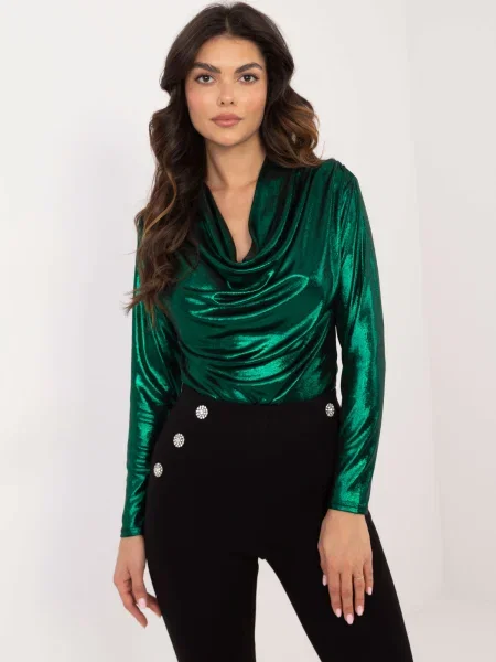 Bluză Fashionhunters business negru