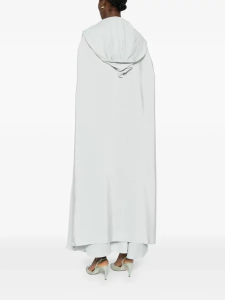 Rochie Reem Al Dhaheri cu glugă gri